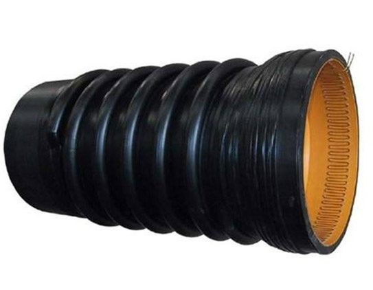 高密度聚乙(yǐ)烯纏繞(rào)管增強管克拉管 高密度聚(jù)乙烯纏繞管增強管克拉管