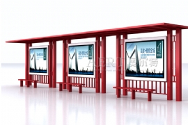 公交候車亭凝聚著製作廠家的努（nǔ）力與汗水