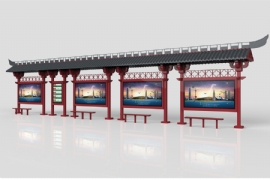 公交候車亭廣告媒體也是城市文化的一（yī）部分