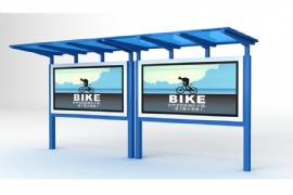 公（gōng）交候車亭為（wéi）冰天雪地裏的人們提供防風防雪的良好場所（suǒ）