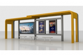 公交候車亭的需求款式結構逐漸逐漸轉變智能化