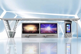 未來趨勢智能化（huà）公交站台逐步更新