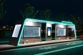 智（zhì）能化候车亭让出行更快捷