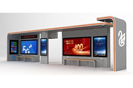 河南三門峽公交候車（chē）亭發貨案例（lì）