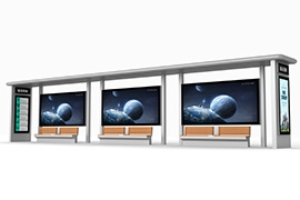 淮安智慧公交站台發貨案例