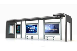 浙江港灣公交候車亭發貨案例