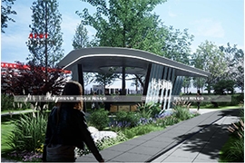 徐州（zhōu）異型廊架發貨案例