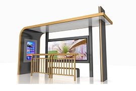 山西（xī）呂梁公交站台發貨（huò）案例​