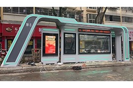 江西（xī）修水智（zhì）慧公交站台第二標段發（fā）貨案例