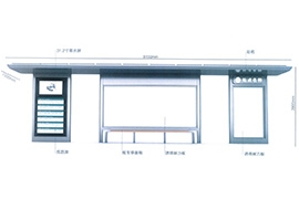 上海嘉定26套（tào）智（zhì）能（néng）公交候車亭第二批發貨案例