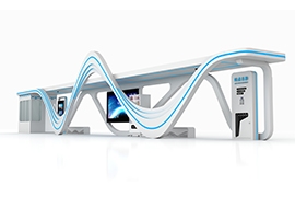 准格（gé）尔旗现（xiàn）代化候车亭焕新城市出（chū）行（háng）