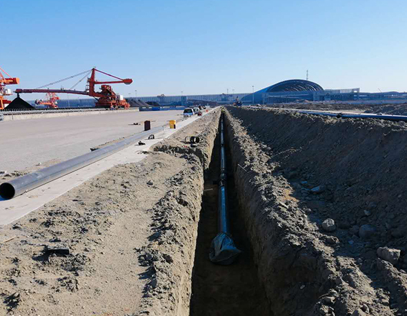 鋼絲骨架塑料複合管,孔網鋼帶塑料複合管,鋼帶（dài）增強（qiáng）螺旋波紋管,煌（huáng）盛集團重慶管業有限公司（sī）